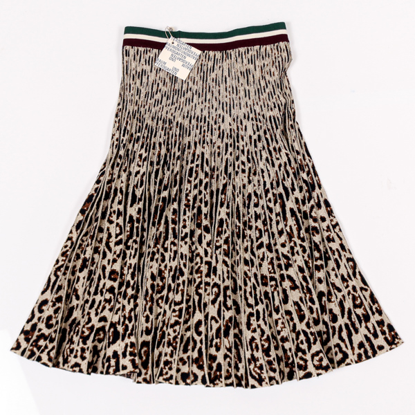 Kjol, Baum & Pferdgarten, "Lurex Leopard", strl S
