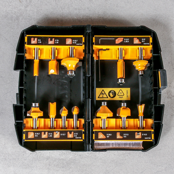 Frässats, DeWalt