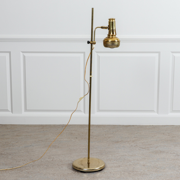 Golvlampa, mässing, Nafa
