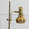 Golvlampa, mässing, Nafa