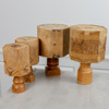 Bordslampor, 2+2, furu, 1960/70-tal