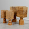 Bordslampor, 2+2, furu, 1960/70-tal