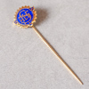 Pin, Guld 18k 3.0g, ädelstenar