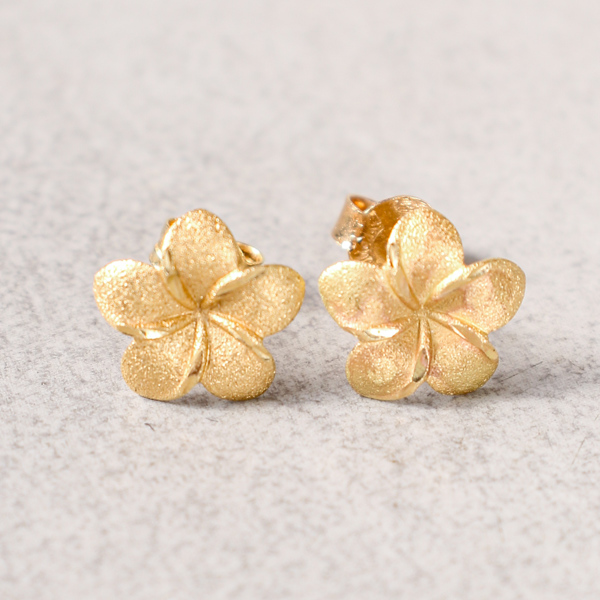 Örhängen, 1 par, guld 18k, 0.8g