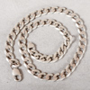 Halskedja, silver, 78g