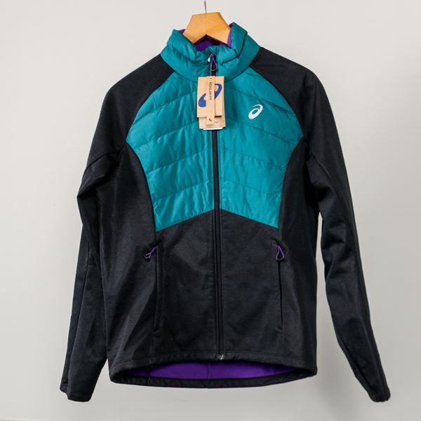 Löparjacka, "Winter run jacket", Asics, herr strl S