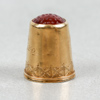 Fingerborg, Guld 18k, 4.4g, Kristinehamn år 1910