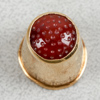 Fingerborg, Guld 18k, 4.4g, Kristinehamn år 1910