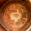 Fingerborg, Guld 18k, 4.4g, Kristinehamn år 1910