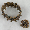 Armband och ring, Pentti Sarpaneva, Finland, Brons