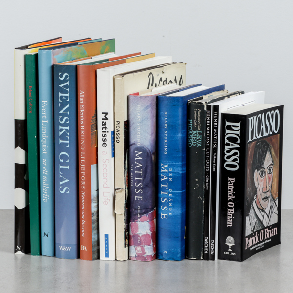 Konstböcker, Matisse, Picasso och svenska konstnärer