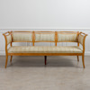 Soffa, biedermeier, björk, 1800-talets mitt