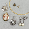 Smycken, 7 delar, silver