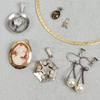 Smycken, 7 delar, silver