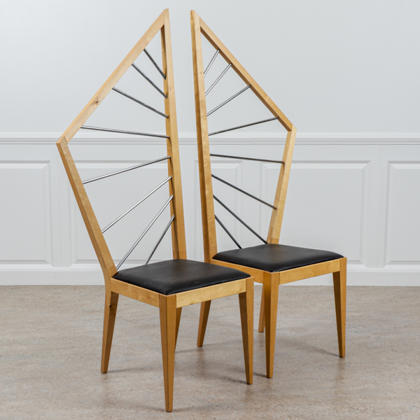 Stolar, 1 par, 1900-talets slut