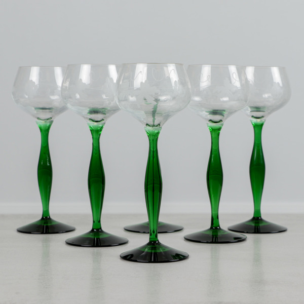 Vitvinsglas, 6 st