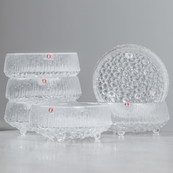Dessertskålar, "Ultima Thule", 6 st, Tapio Wirkkala, Iittala