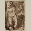 Carl Herman Wetterwik (1910-1949), tuschlavering, monogramsignering