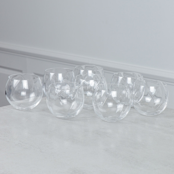 Bertil Vallin, 8 st selterglas "Chateau", Kosta Boda