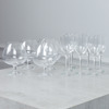 Cognacskupor, 5 st samt dessertvinglas, 6 st, Orrefors 