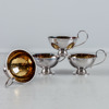 Punchmuggar 4st, silver, 123g, Ceson