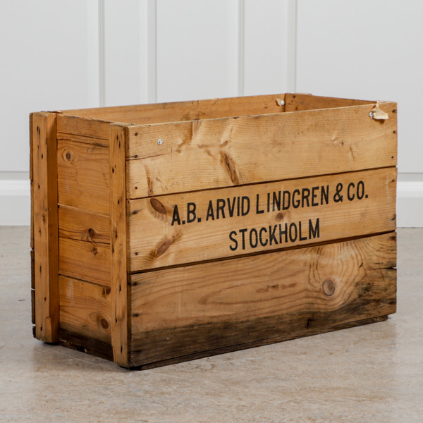 Sockerlåda, trä, Arvid Lindgren