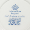 Tekoppar med fat, 4 st, "Old Britain Castles", Johnson Bros