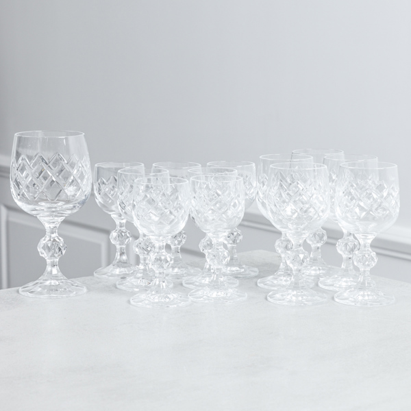 Glas, "Bristol", 13 delar