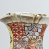 Golvvaser, 2 st snarlika, Satsuma, Japan, 1900-talets början