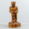 Träskulptur "Odalmannen", signerad, år 1941