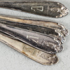 Moccaskedar och teskedar, 6+5 delar, silver, 94g