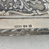 Dosa samt askfat, 4 delar, silver, 169g