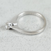 Diamantring, Guld 18k, 2.8g, 0.20ct