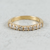 Alliansring, Guld 18k, 2.7g, 0.36ct
