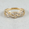 Diamantring, Guld 18k, 2.0g