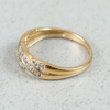 Diamantring, Guld 18k, 2.0g
