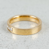 Diamantring, Guld 18k, 5.6g, 5 diamanter, 0.12ct