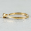 Diamantring, Guld 18k, 2.2g, 1 diamant, 0.15ct