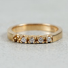 Diamantring, Guld 18k, 3.9g