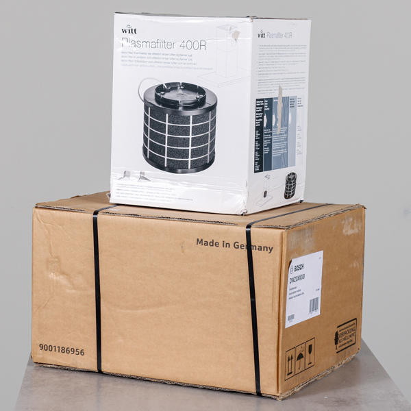 Filter, Bosch DWZ0XX010 samt filter Witt Plasmafilter