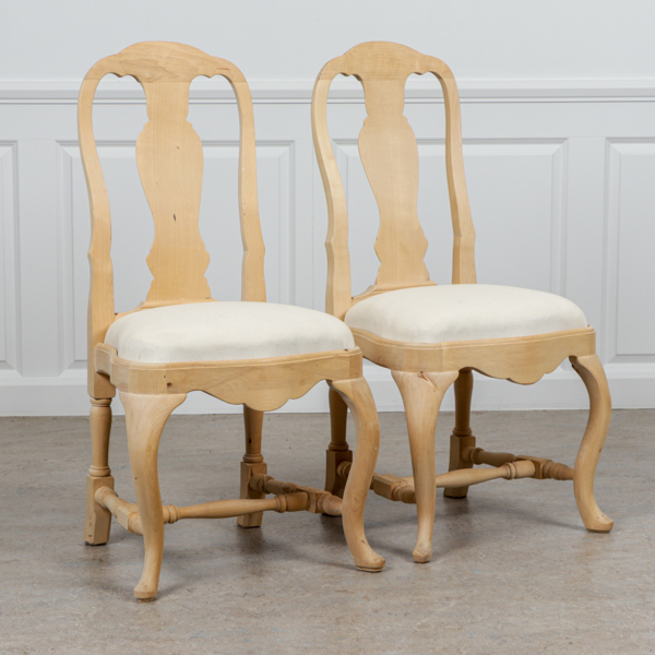 Stolar, rokokostil, Bertil Lindblom, Bertil Lindblom Möbelsnickeri, Östervåla, 1900/2000-tal