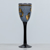 Ulrica Hydman-Vallien, pokalglas, "Inka", signerat, Artis Collection, Kosta Boda