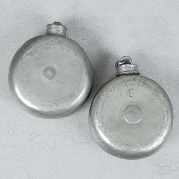 Pluntor, 2 st, tenn, 1800-tal 