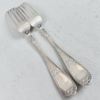 Gafflar, 4st, silver, 251g. C.Berg, Jugend