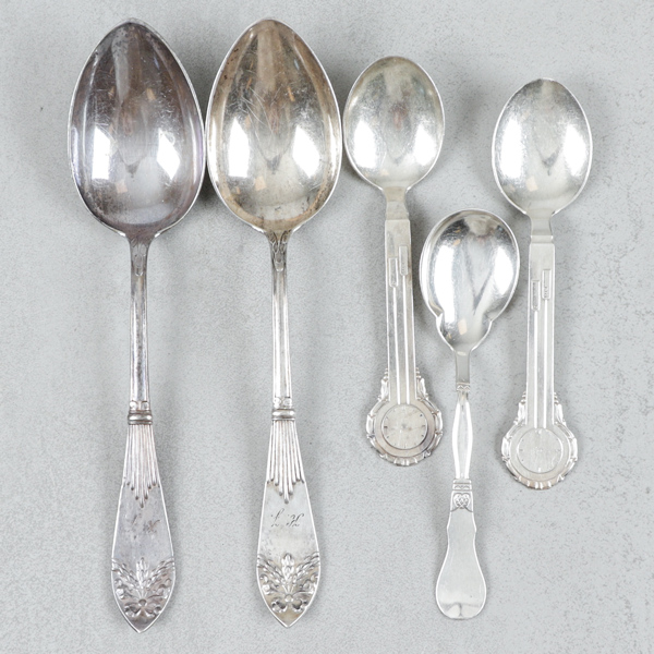 Skedar, 5st, silver, 210g