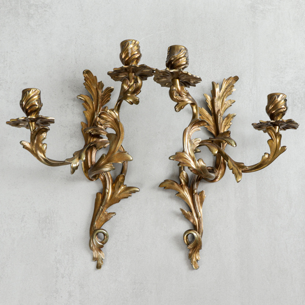 Appliquer, rokokostil, 1900-tal