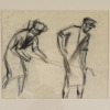 Carl Herman Wetterwik (1910-1949), kolteckningar, 2 st