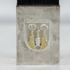 Wiwen Nilsson, sigillstämpel, sterling silver och ebenholts, Lund 1960