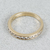 Diamantring, Guld 18k, 3.5g, 15 dia, 0.50ct