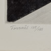 Georg Nilsson (1908-1988), "Vid parabolen", torrnål, Signerad 